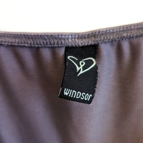 Windsor Wrapped in Stylish Satin Mini Dress - Picture 3 of 6